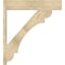 Ekena Millwork Olympic Block Rough Sawn Outlooker, Douglas Fir, 8"W x 38"D x 42"H OUT08X38X42OLY05RDF - alternate 3